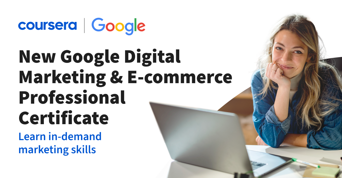 Digital Marketing E commerce Professional Certificate